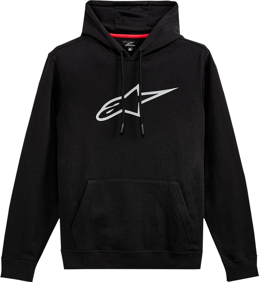 ALPINESTARS Ageless Pullover Hoodie - Black/Gray - Large 1212-513201011L