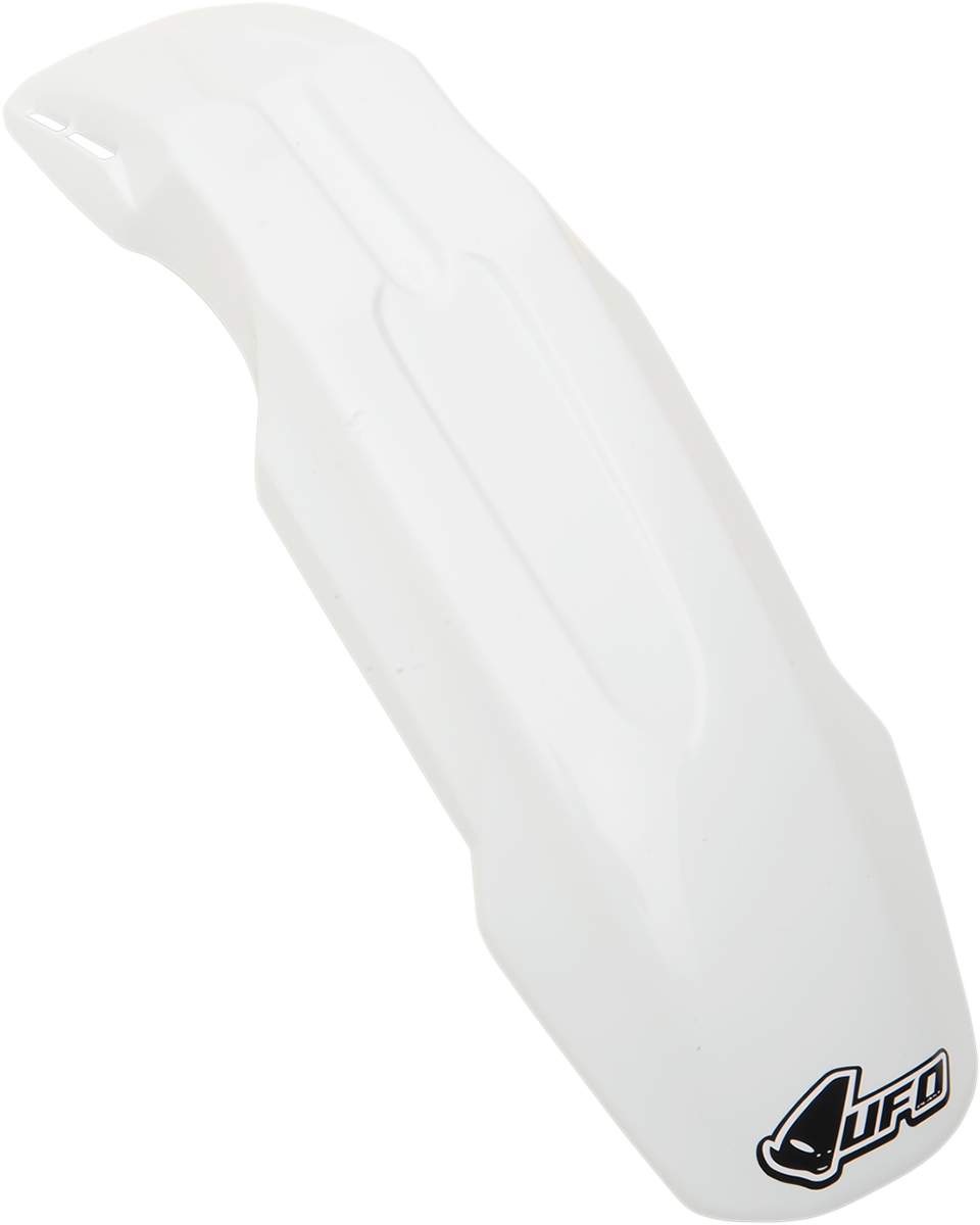 UFO Universal Supermoto Front Fender - White PA01029-041