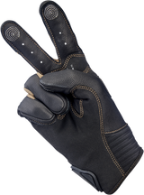 BILTWELL Bridgeport Gloves - Chocolate - Small 1509-0201-302