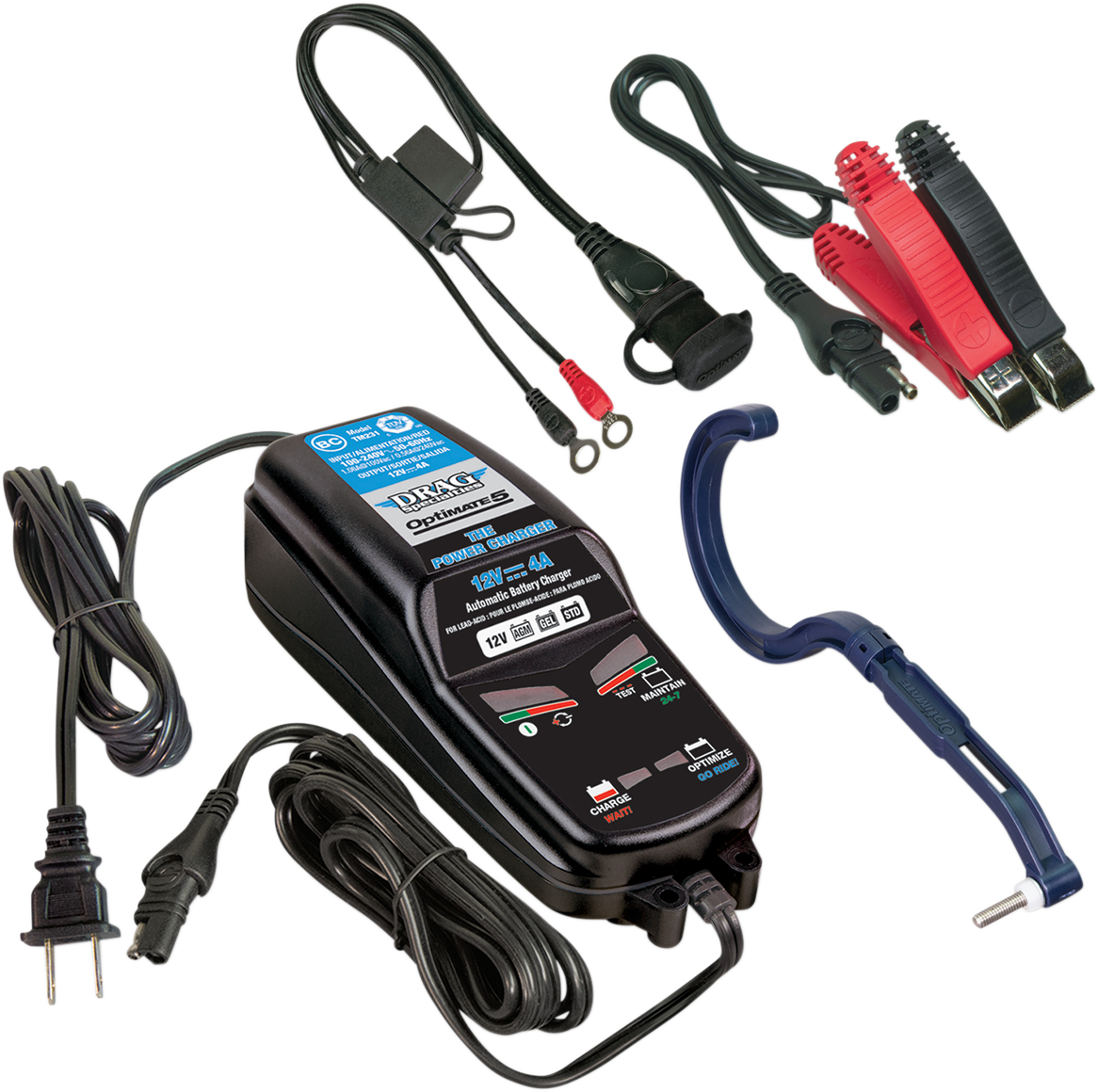 DRAG SPECIALTIES Battery Charger/Tester/Maintainer TM231