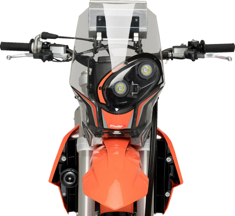 PUIG HI-TECH PARTS Rally Windshield - Clear - KTM 20507W