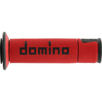 DOMINO A450 Grips - Domino - Red/Black  A450A45041C4042B7-0