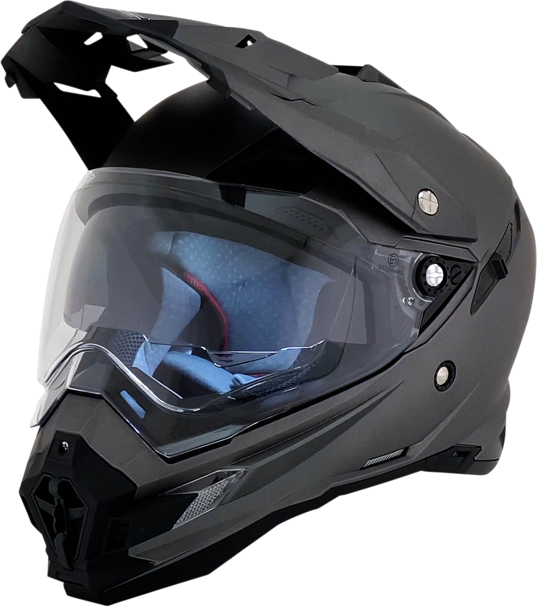 AFX FX-41DS Helmet - Frost Gray - Medium 0110-3762