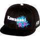 D'COR VISUALS Kawasaki Factory Hat - Black 70-147-1