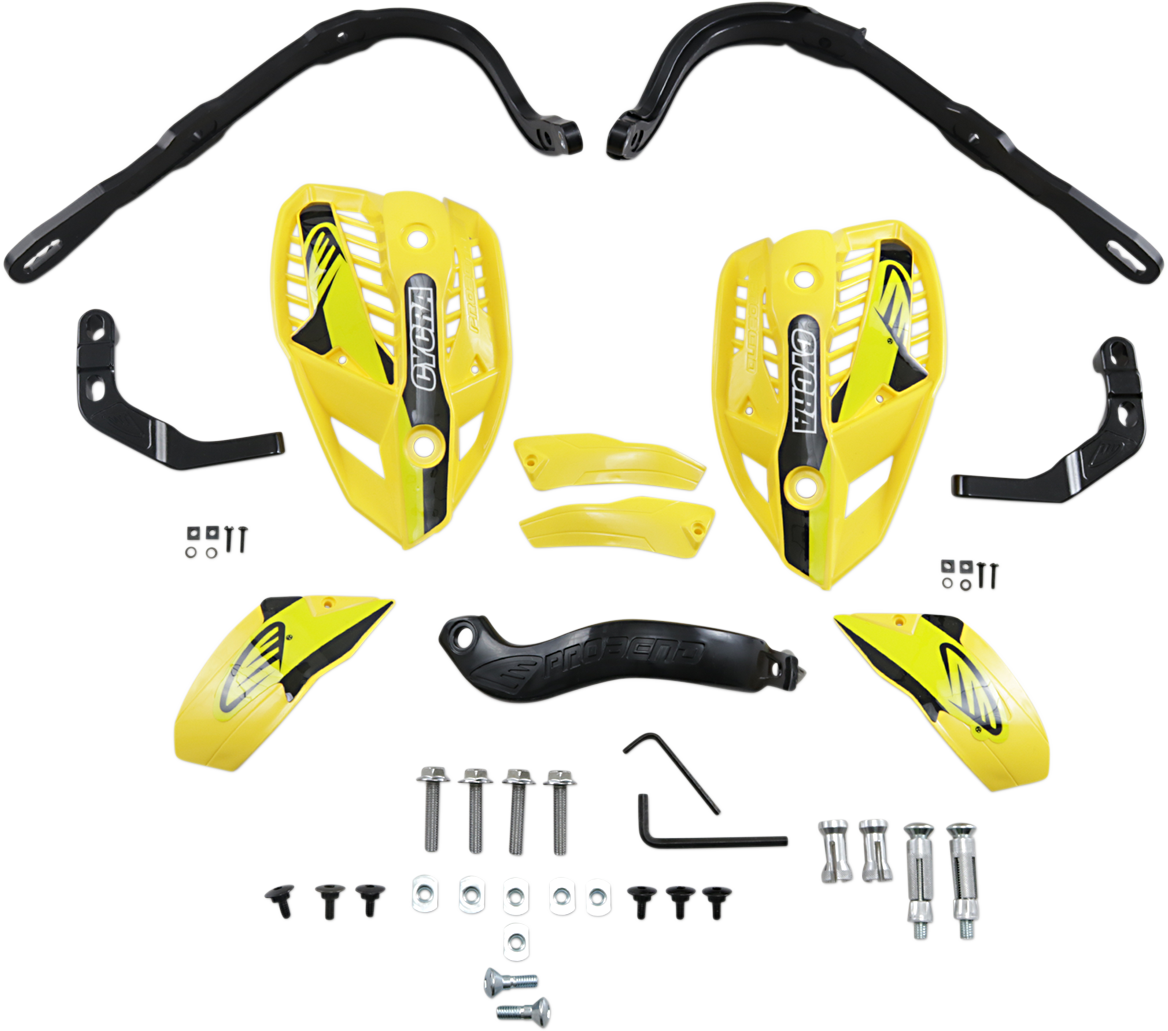 CYCRA Handguards - HCM - 1-1/8" - Husqvarna Yellow 1CYC-7506-56HCM