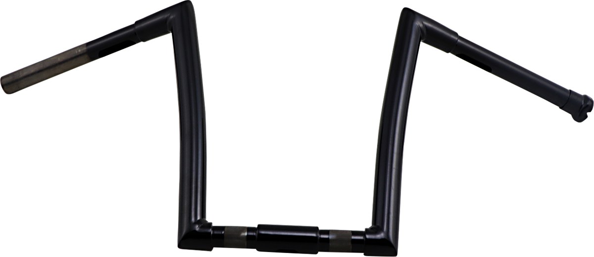 TODD'S CYCLE Handlebar - Strip - Springer - 1-1/4" - 12" Rise - Black 0601-2802