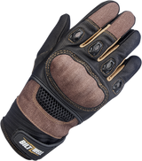 BILTWELL Bridgeport Gloves - Chocolate - Small 1509-0201-302