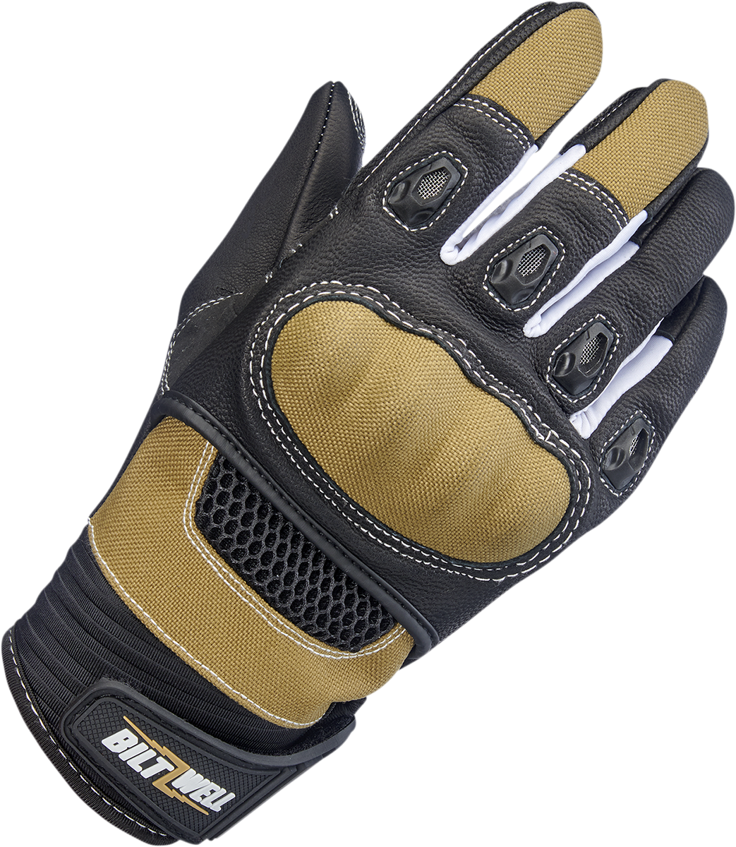 BILTWELL Bridgeport Gloves - Tan - XS 1509-0901-301