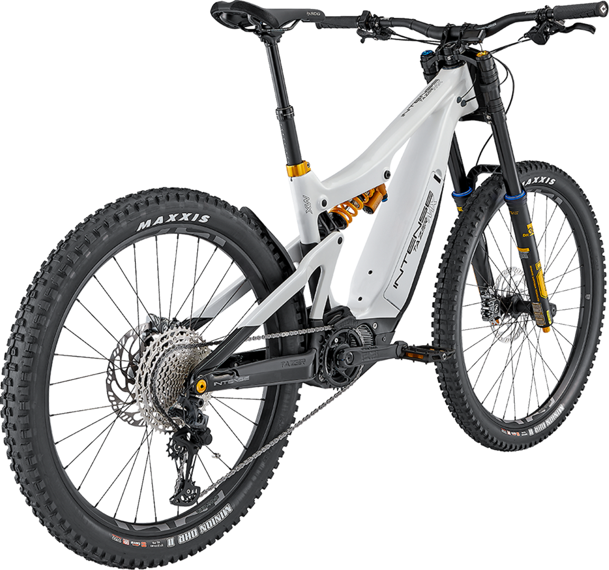 INTENSE Tazer MX Carbon Ebike - Pro Build - White - L/XL 23ZCE7MXPXWHTFJ