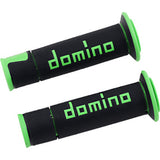 DOMINO A450 Grips - Domino - Black/Green  A45041C4440B7-0