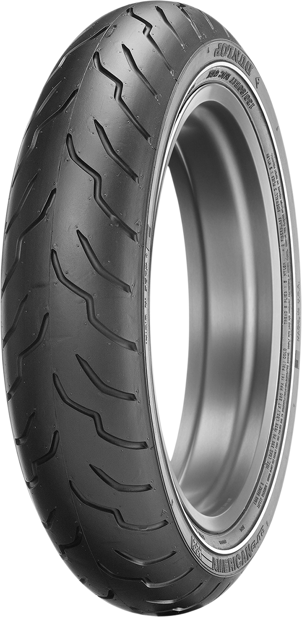 DUNLOP Tire - American Elite™ - Front - 130/80B17 - Narrow Whitewall - 65H 45131875