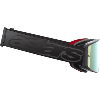 ALPINESTARS GOGGLES Supertech Vision Goggle - Vista - Black - Gold Mirror Lens  5100226-1581