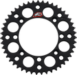 RENTHAL Sprocket - Black - 47 Tooth 121U-428-47GPBK