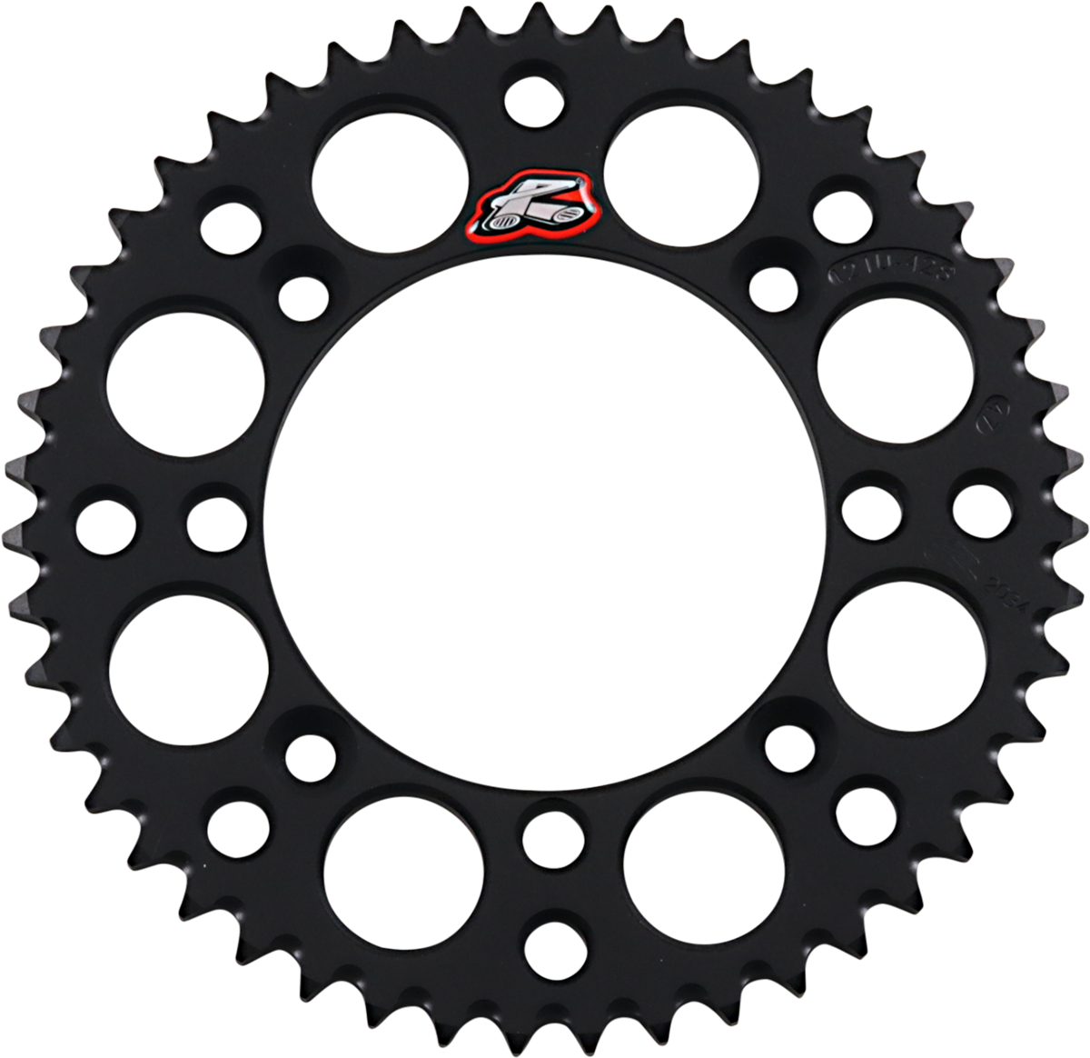 RENTHAL Sprocket - Black - 47 Tooth 121U-428-47GPBK