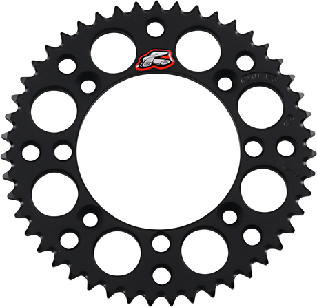 RENTHAL Sprocket - Black - 47 Tooth 121U-428-47GPBK