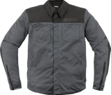 ICON Upstate Mesh CE Jacket - Gray - Medium 2820-6224