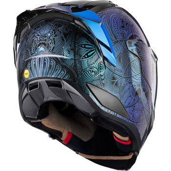 ICON Ultraflite™ Helmet - Opal Mandala - MIPS® - Blue - XS 0101-18694