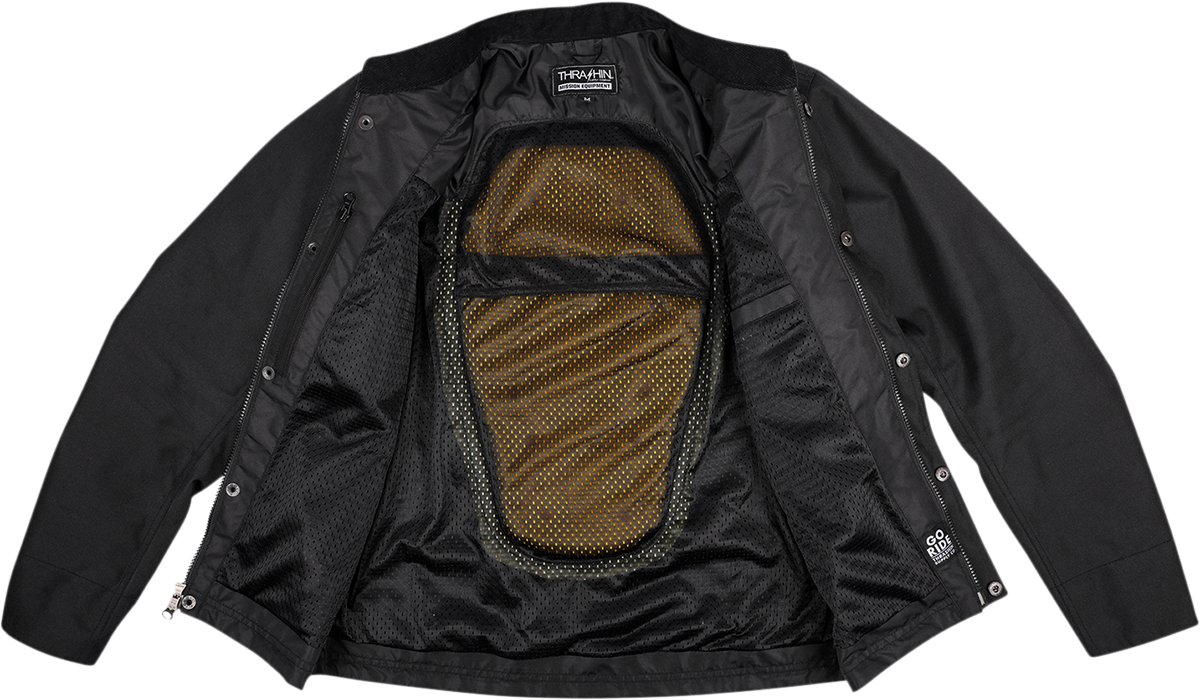 THRASHIN SUPPLY CO. Atlas Jacket - Black - Medium TMJ-02-09