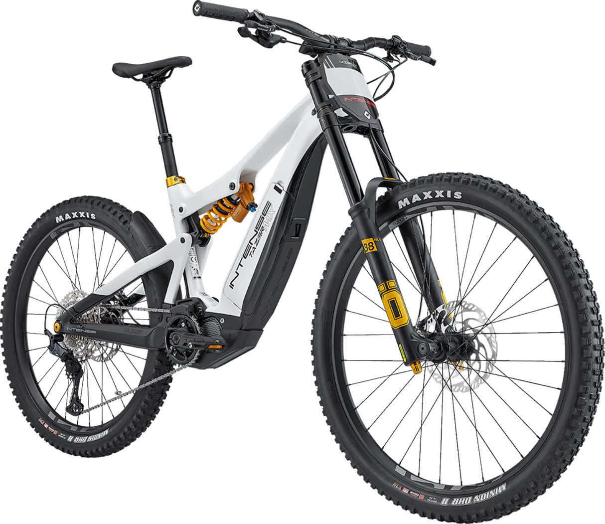 INTENSE Tazer MX Carbon Ebike - Pro Build - White - S/M 23ZCE7MXPMWHTFJ