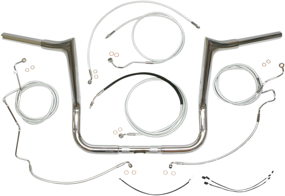 MAGNUM Handlebar Kit - Viking - 14" - Sterling Chromite II 38884-414