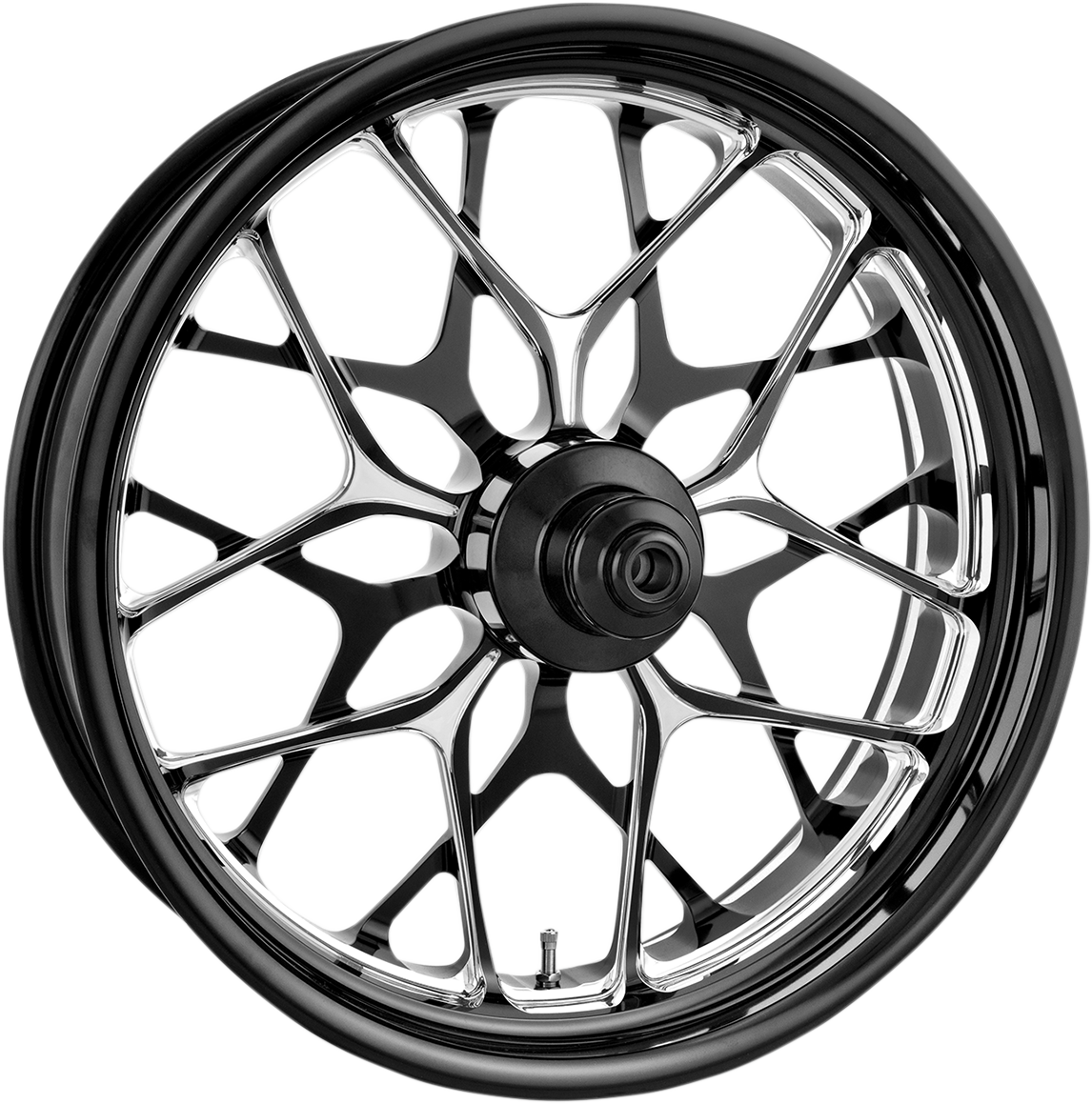 PERFORMANCE MACHINE (PM) Wheel - Galaxy - Rear/Single Disc - with ABS - Platinum Cut - 18"x5.50" 12697814PGALBMP