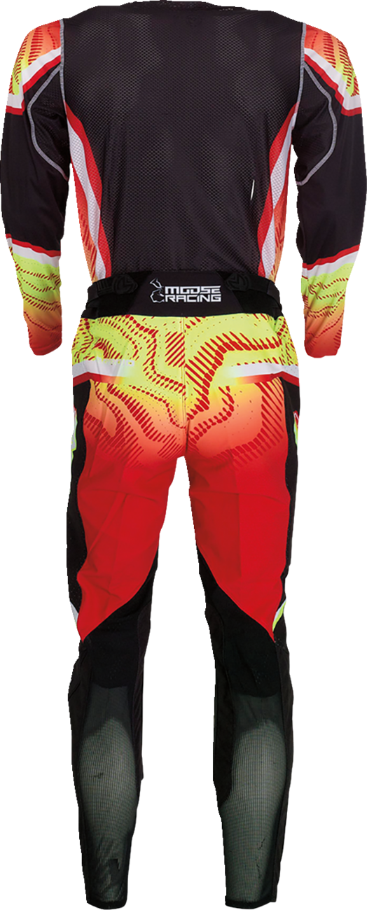 MOOSE RACING Agroid Pants - Red/Yellow/Black - 30 2901-10668