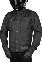 THRASHIN SUPPLY CO. Atlas v2 Riding Jacket - Black - Medium TMJ-09-09