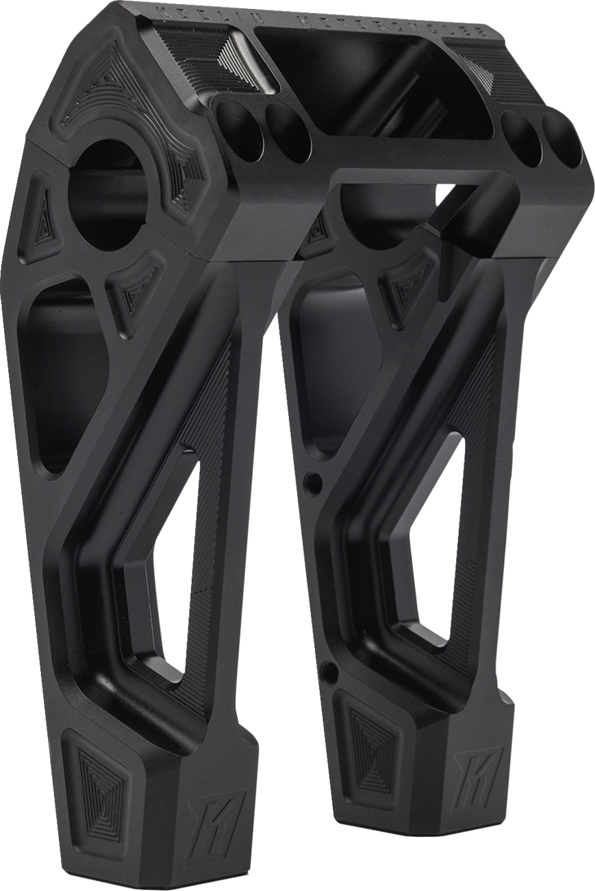 KODLIN MOTORCYCLE Risers - Fastback - 6" - Black K55123