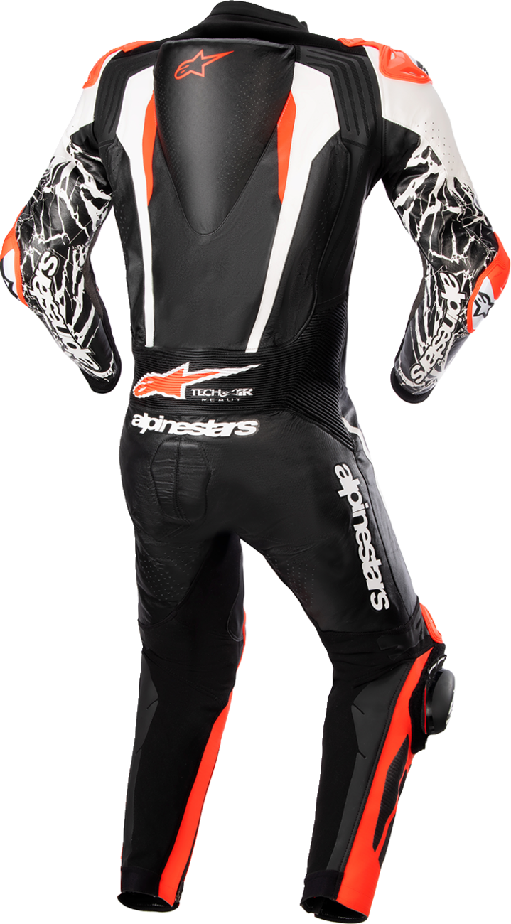 ALPINESTARS Racing Absolute v2 Leather Suit - Black/White/Red - US 46 / EU 56 3156323123156