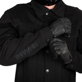 THRASHIN SUPPLY CO. Highway v2 Denim Riding Jacket - Black - XL TMJ-10-11