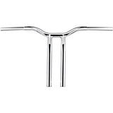 LA CHOPPERS Handlebar - One-Piece Kage Fighter - Pullback - 14" x 1-1/4" - Chrome  Glide  2024 LA-7369-14