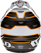 6D ATR-2 Helmet - Phase - White/Orange - Large 12-2827