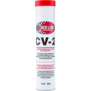 RED LINE SYNTHETIC OIL CV-2 Grease with Moly - 14 oz Tube 80402
