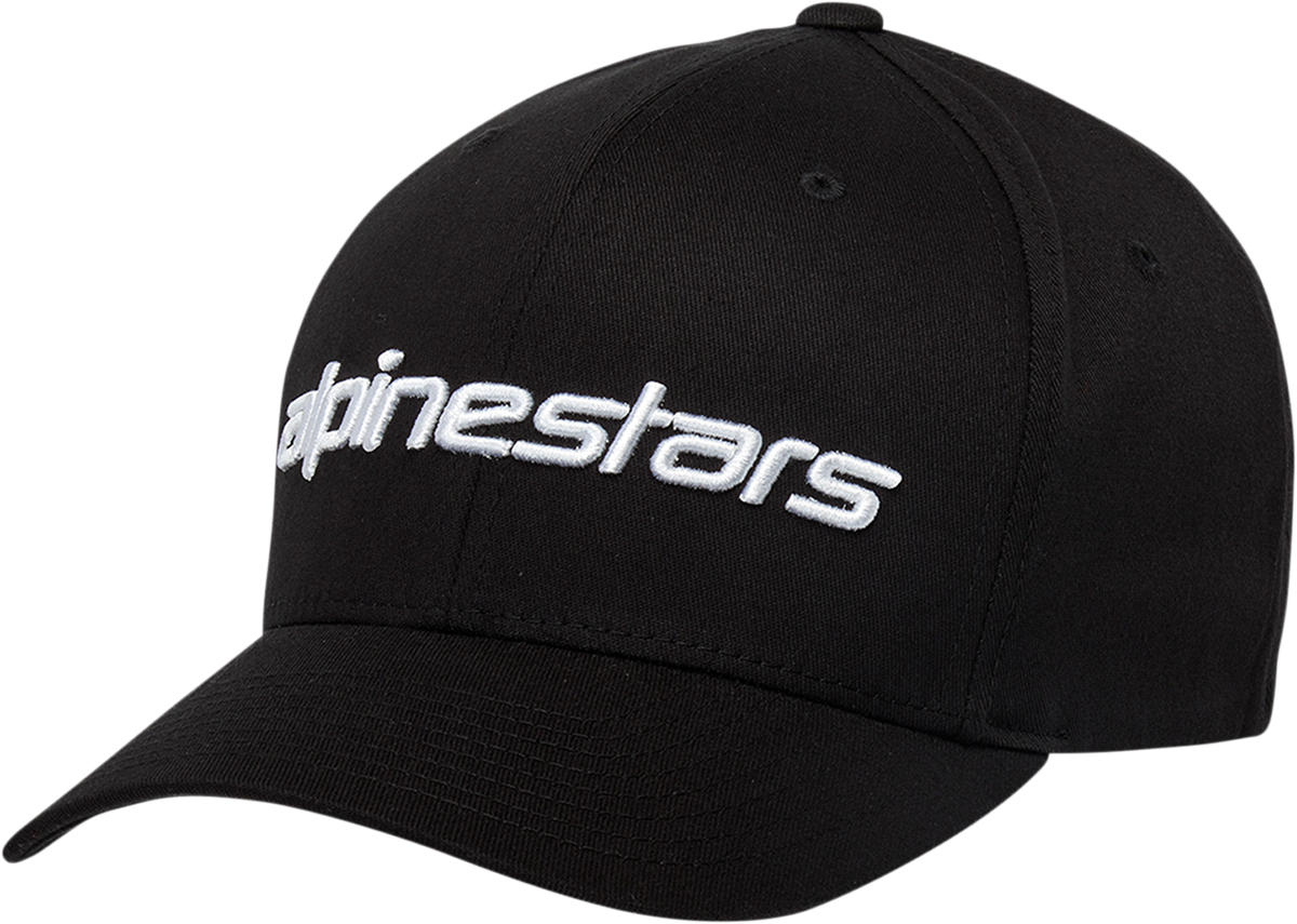 ALPINESTARS Linear Hat - Black/White - Small/Medium 1230810051020SM