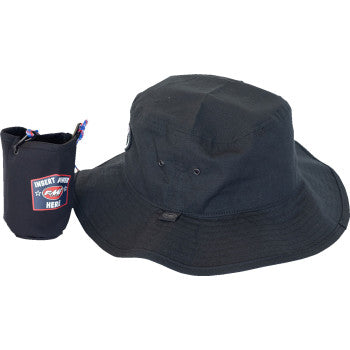 FMF Free Bird Bucket Hat - Black ONE SIZE SU24193900BLK