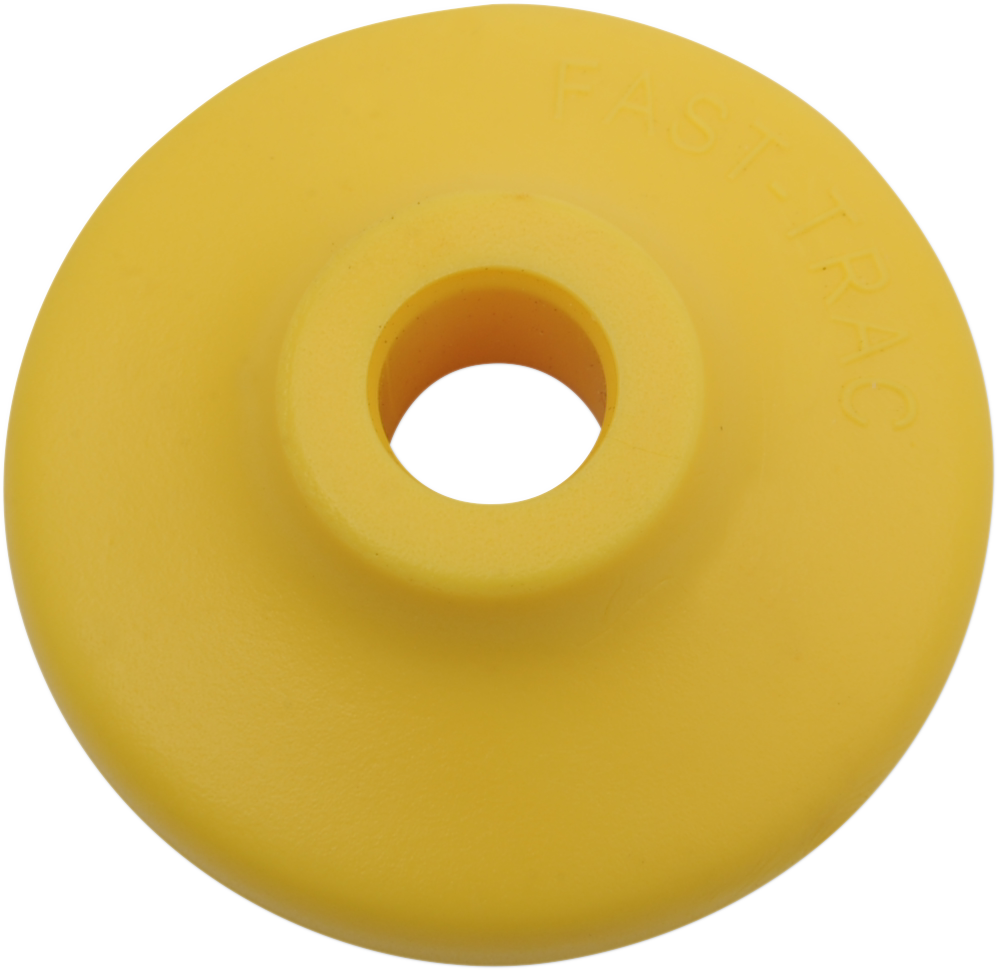 FAST-TRAC Backer Plates - Yellow - Single - 24 Pack 657SPY-24