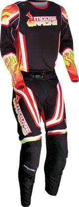 MOOSE RACING Agroid Pants - Red/Yellow/Black - 30 2901-10668