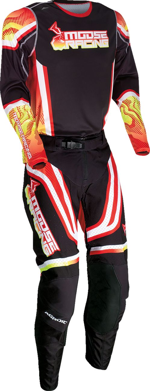 MOOSE RACING Agroid Pants - Red/Yellow/Black - 42 2901-10674