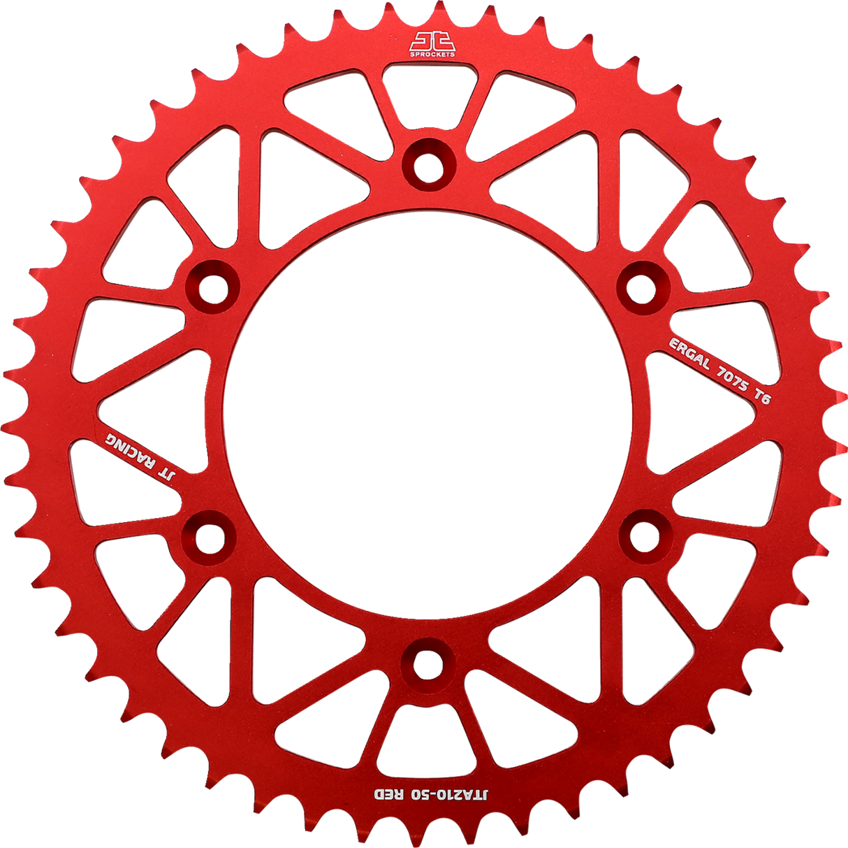 JT SPROCKETS Rear Sprocket - Beta/Honda - Red - 50 Tooth JTA210.50RED