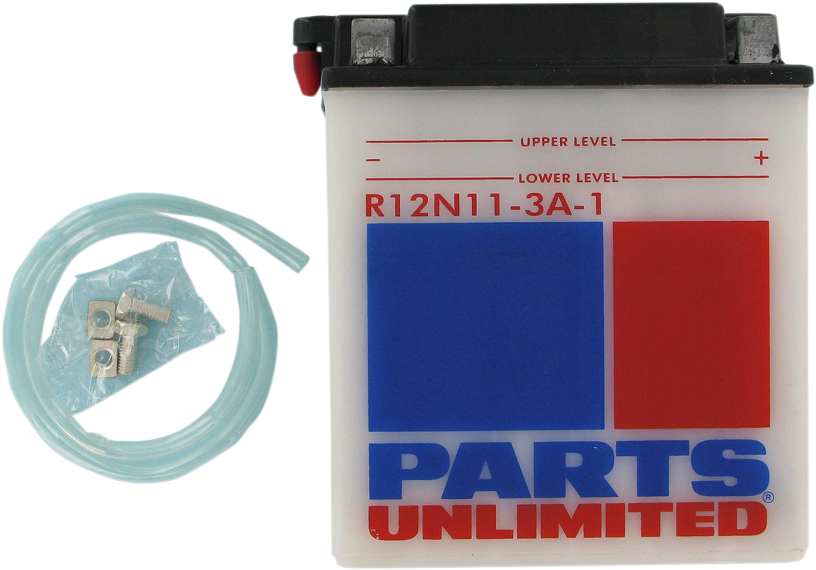 Parts Unlimited Conventional Battery 12n113a1