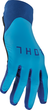 THOR Agile Gloves - Solid - Blue/Navy - Large 3330-7684