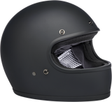 BILTWELL Gringo Helmet - Flat Black Factory - XS 1002-638-101