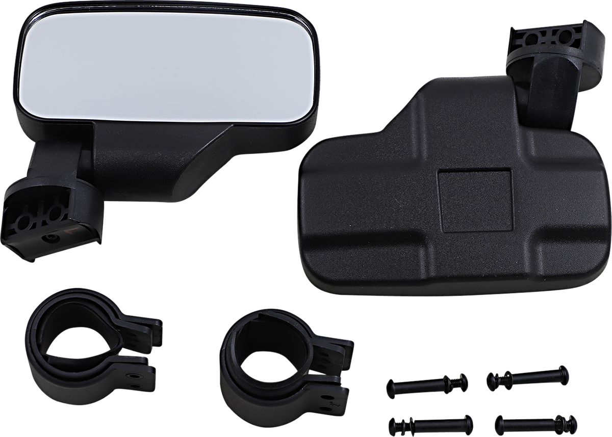 EPI Mirror - Side View - Rectangle - Black EPIM100