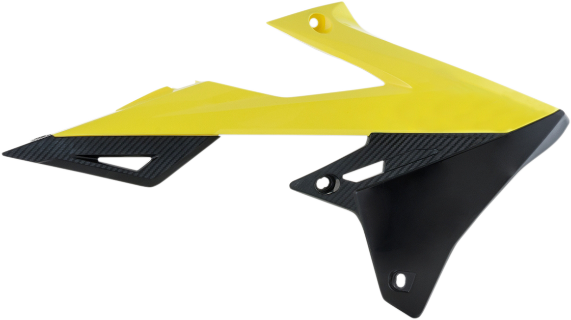 ACERBIS Radiator Shrouds - Yellow/Black 2686491017