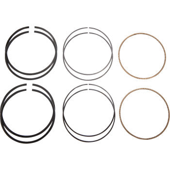 DRAG SPECIALTIES Ring Set - 107" Motor - +.005" - M8 21900037R-005