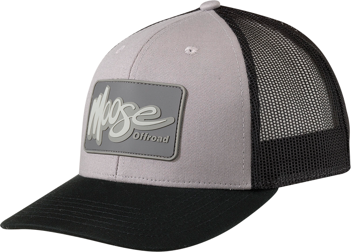 MOOSE RACING Moose Off-Road Hat - Gray - One Size 2501-3816