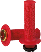 MOOSE RACING Grips - Lock-On - Red/Gold B36MRR-D