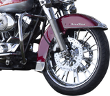 COASTAL MOTO Front Wheel - Fuel - Dual Disc/ABS - Chrome - 21"x3.25" - FL 2502-FUL-213-CH