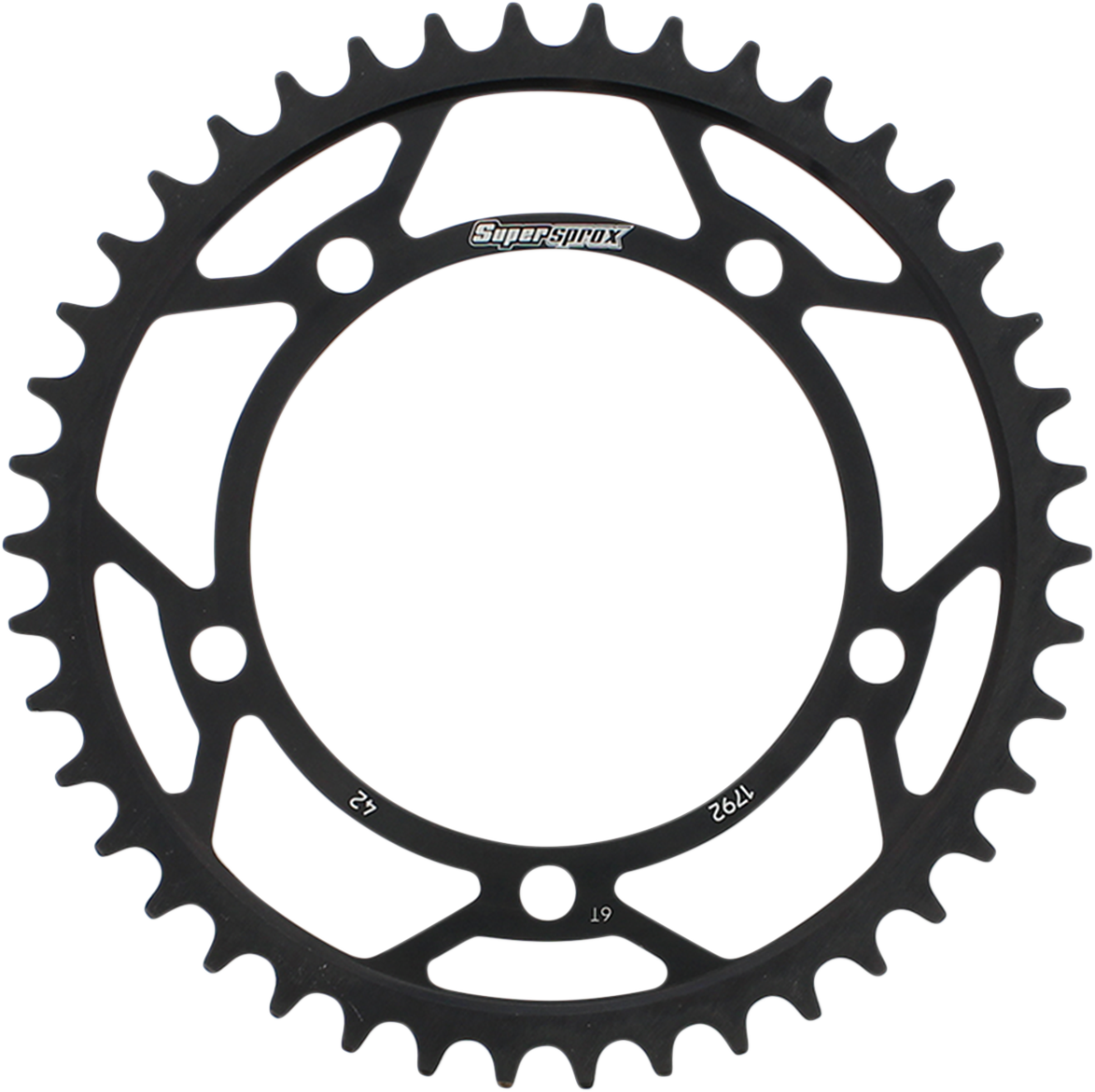 SUPERSPROX Rear Sprocket - 42 Tooth RFE-1792-42-BLK