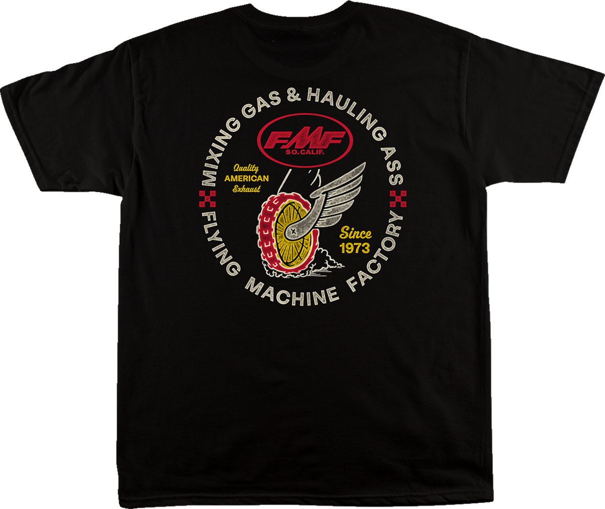 FMF Flight T-Shirt - Black - Small SP23118905BLKS 3030-23057